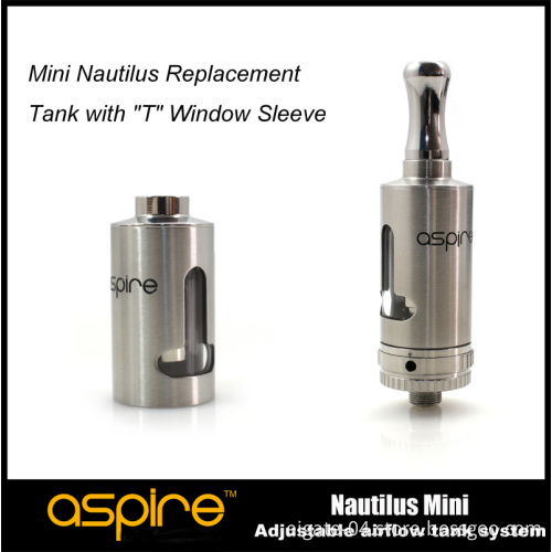 2ml Aspire Nautilus Mini Replacement Tank with "T" Window Sleeve Good Quality Nautilus Tank